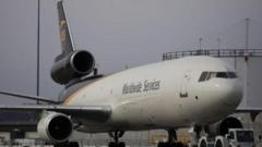 در پی سانحه سقوط هواپیمای باری در کنتاکی، آمریکا ناوگان هوایی مدل ساقط شده را زمین‌گیر کرد