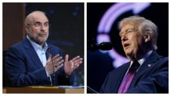 ټرمپ: امریکا به له ایرانه بډایه شوي یورانیم واخلي؛ قالیباف: د هغه ټولې ادعاوې دروغ دي