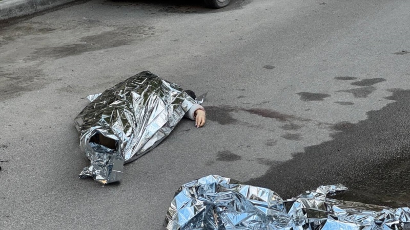 در نتیجه تیرانداز در کی‌یف پایتخت اوکراین شش تن کشته شدند