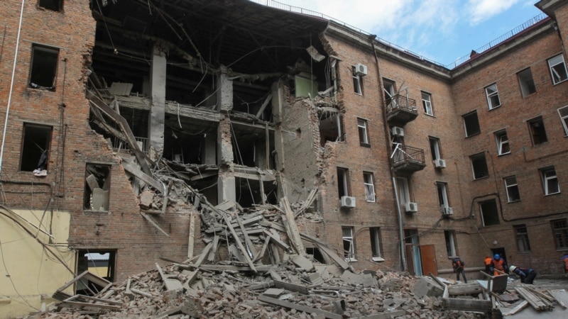 د اوکراین دنیپرو ښار باندې د روسي ځواکونو نويو بریدونو مرګ ژوبله اړولې