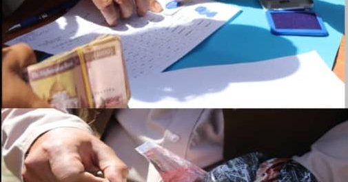 په لوګر کې له ۵۰ سوالګرو سره نغدي مرسته وشوه