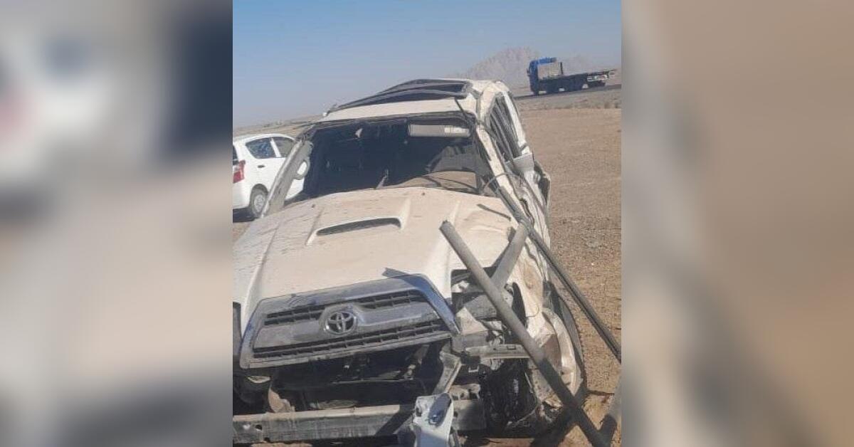 حادثه‌ی ترافیکی در هلمند جان یک نفر را گرفت و سه زخمی برجای گذاشت