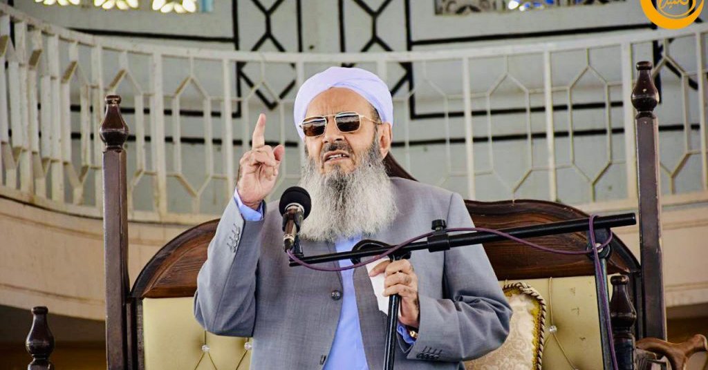 مولانا عبدالحمید: د هېواد لپاره تر ټولو ستره ښېګڼه د ایرانیانو د غږ اورېدل دي