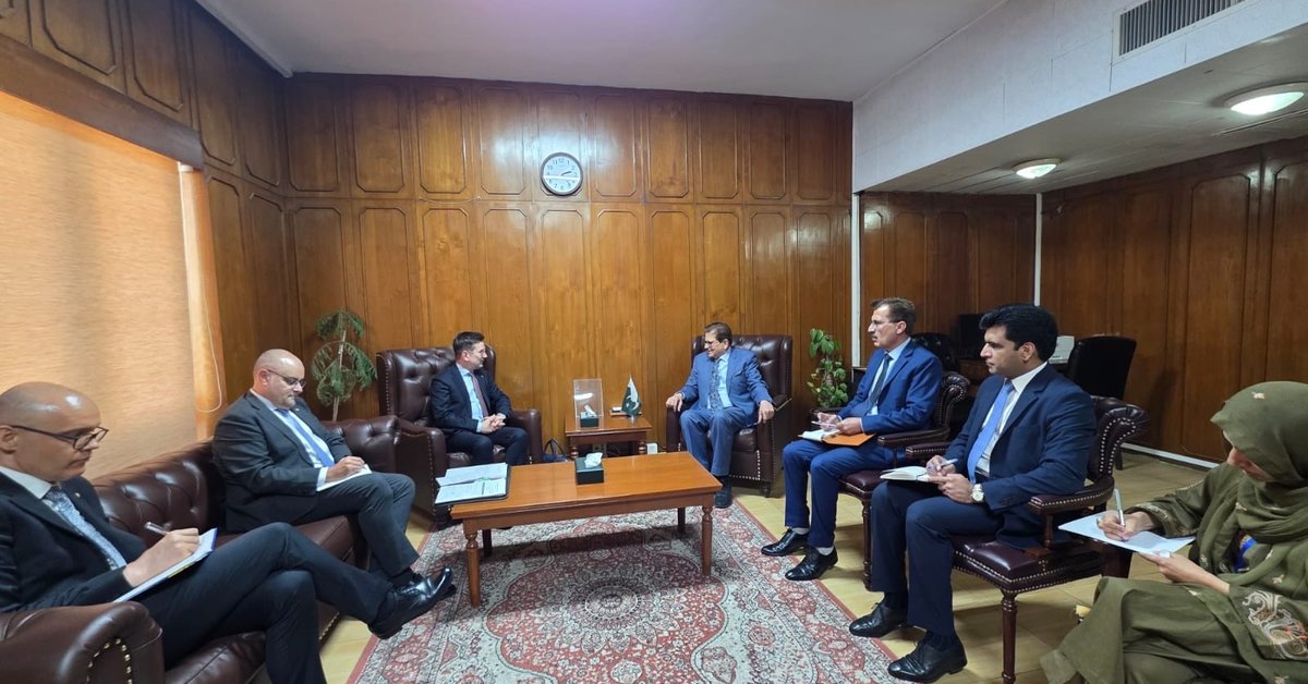 پاکستانی استازی د اروپايي ټولنې له چارواکو سره د افغانستان د امنیتي وضعیت په اړه غږېدلی