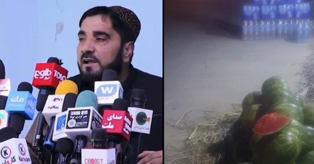 یو پخوانی افغان خبریال د اقتصادي ستونزو له کبله د سړک پر غاړه هنډواڼې او اوبه پلوري