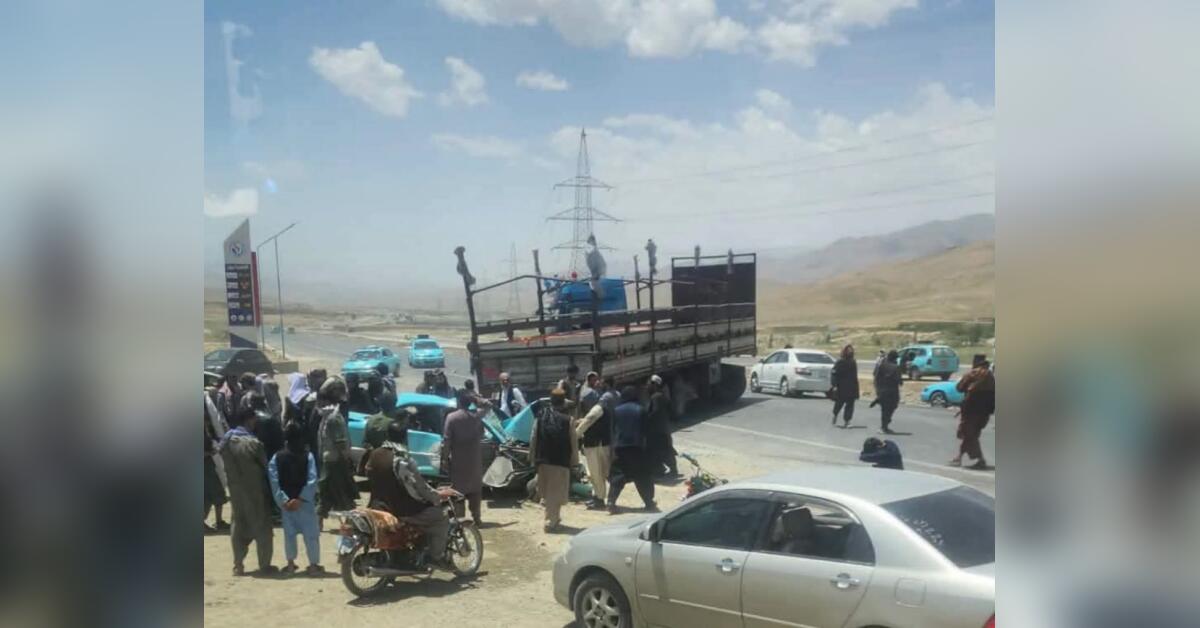 حادثه‌ی ترافیکی در میدان وردک جان سه نفر را گرفت