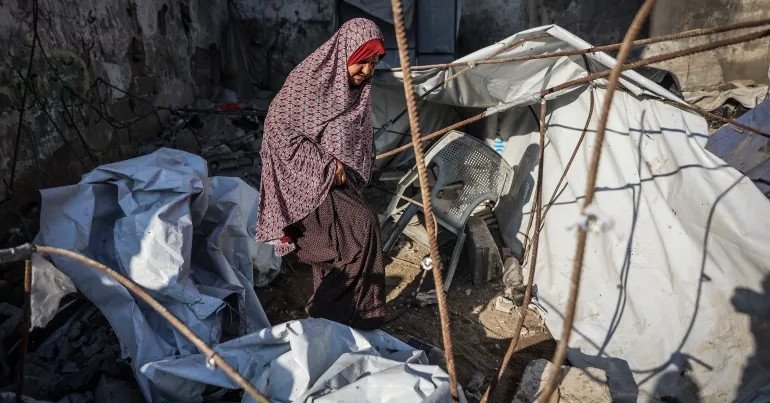 له ۲۰۲۳کال راهیسې؛ په غزه کې تر ۹۵۰۰ ډېر فلسطینیان تري تم شوي دي