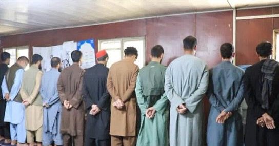 طالبانو په پنځو ولایتونو کې د جنایي جرمونو په تړاو ۲۲ کسان نیولي