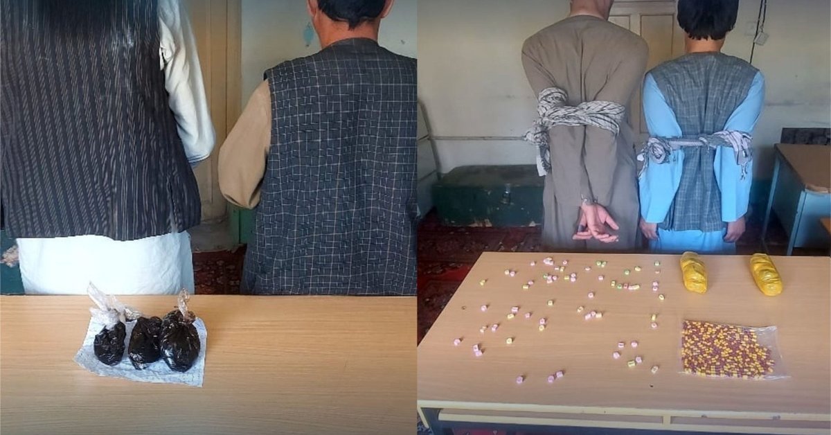 طالبانو په کابل کې د نشه‌يي توکو د خرڅلاو او استعمال په تور د ۲۴ کسانو د نیولو خبر ور کړی