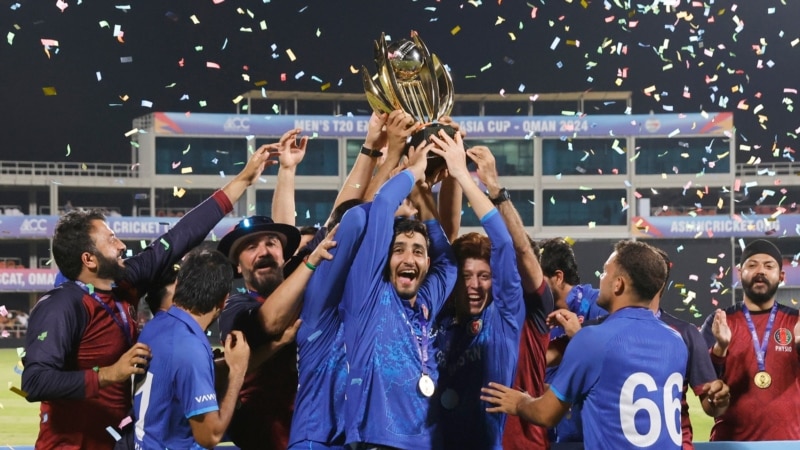 د افغانستان د کرکټ ابدالیان لوبډلې د  هند له الف لوبډلې لوبه وګټله