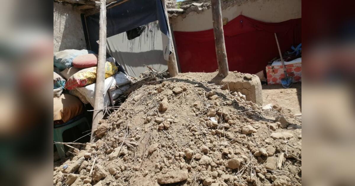 فروریختن سقف یک خانه در خوست جان چهار عضو یک خانواده را گرفت