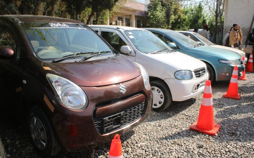 طالبان: پس از این به موترهای خلاف دست افغانستان نمبرپلیت صادر نمی‌شود
