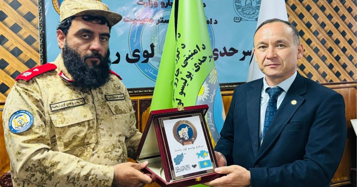 طالبان وايي له قزاقستان سره د امنیتي همکاریو د پراختیا لپاره ګډ تفاهم شوی