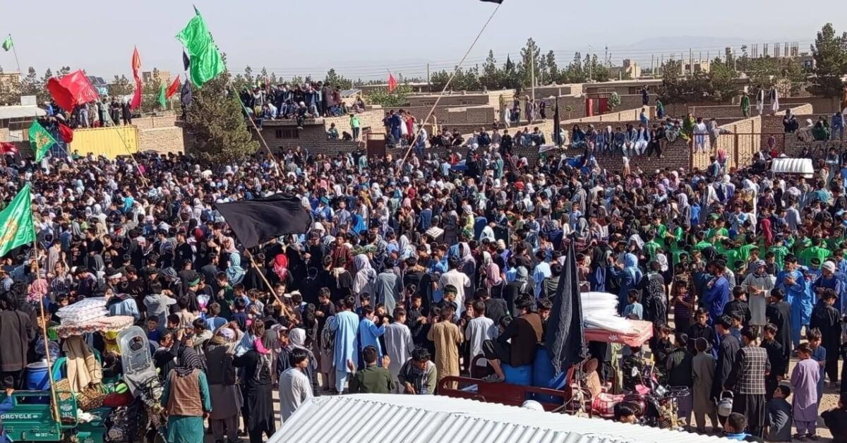 مراسم عاشورا در افغانستان در سایه محدودیت‌های طالبان برگزار شد