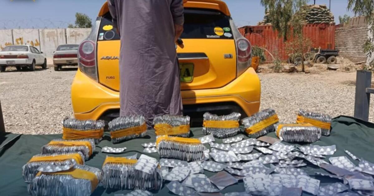 طالبان: یک نفر در ننگرهار به اتهام قاچاق نزدیک به پنج هزار قرص نشئه‌آور بازداشت شد