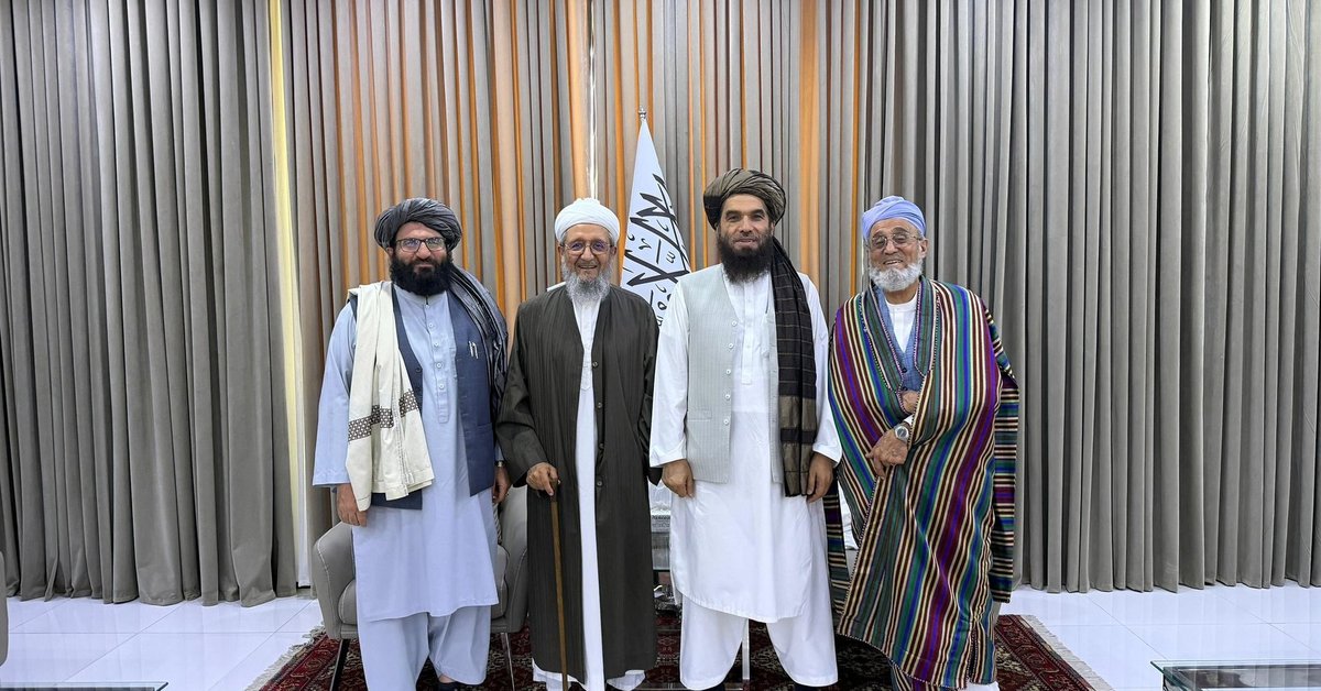 به افغانستان کې د امریکا د پوځي اډو د ملاتړي رهبر زوی د طالبانو ستاینه کړې
