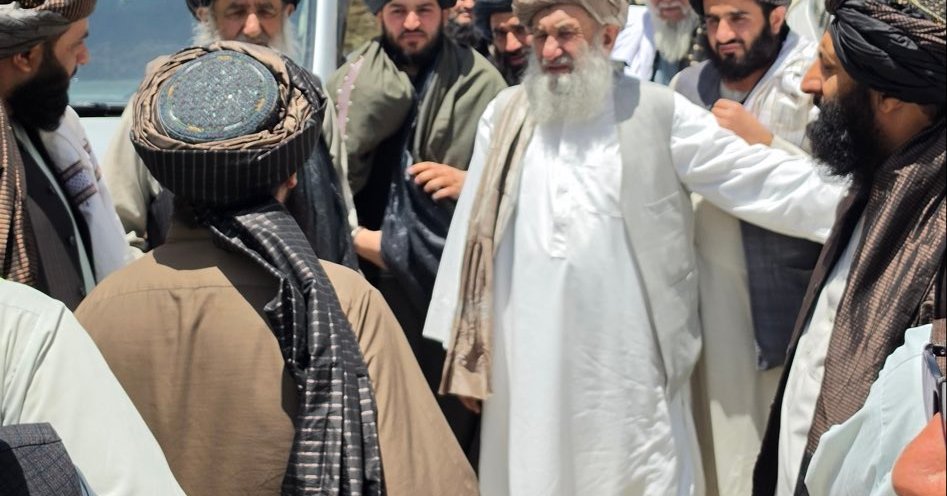 ملا محمد حسن اخوند د کابل ـ جلال اباد د دویم لین سړک د جوړولو له پروژې لیدنه کړې