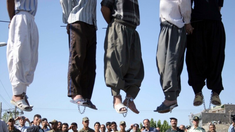   امریکا په ایران کې هغه اعدامونه په کلکه غندلي چې افغانان هم پکې په  دار ځړول شوي