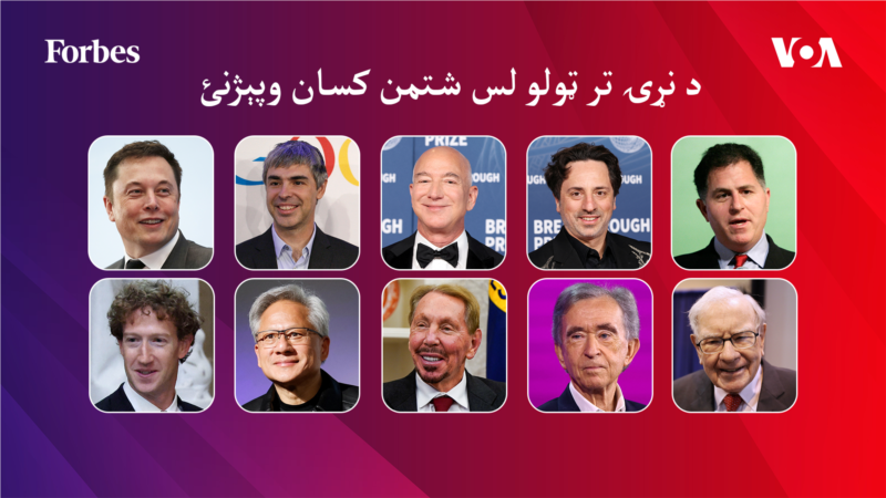 د ۲۰۲۶ کال د نړۍ لس شتمن کسان 