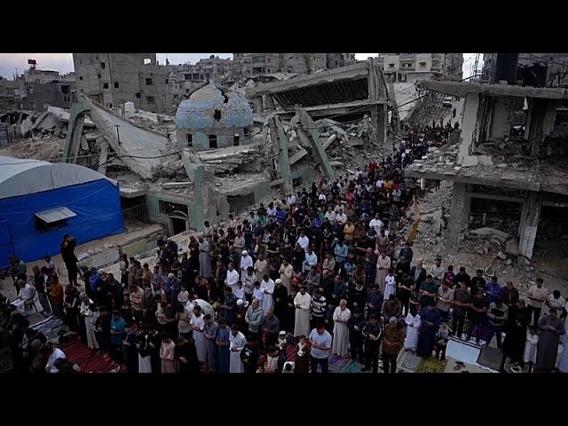 غزه جنگ‌زده؛ فلسطینی‌ها عید قربان را در میان ویرانه‌ها برگزار می‌کنند