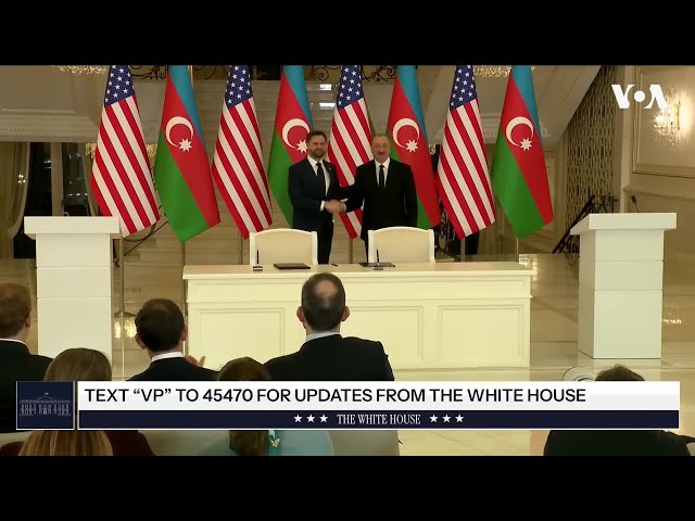 جی دی ونس پس از مذاکرات در ارمنستان، وارد آذربایجان شد