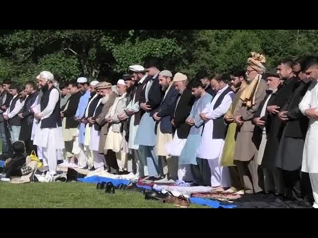 تجلیل از عید قربان توسط افغان ها در جنوب سویدن