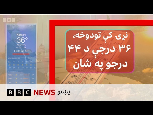 نړۍ کې تودوخه، ۳۶ درجې د ۴۴ درجو په شان