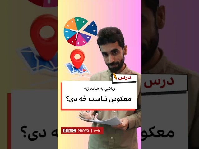 په ریاضي کې معکوس تناسب څه دی؟
