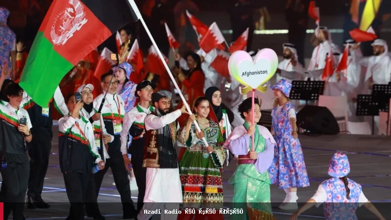 افغان ورزشکاران د جاپان په آسیایي لوبو کې د درې رنګه بیرغ لاندې ګډون وکړ