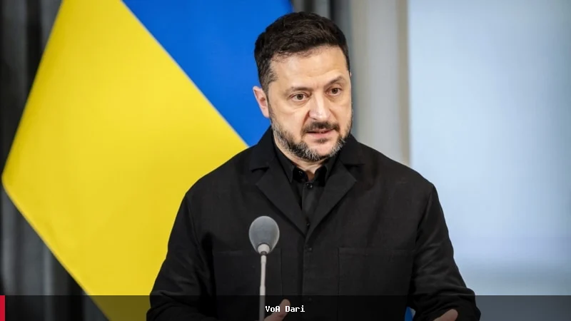 زیلینسکی د اوکراین په اولیشکی ښار کې د بشري آتش‌بس لپاره د امریکا او ملانیا ترمپ مننه وکړه