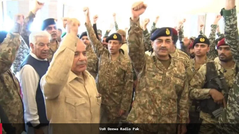 وزیراعظم شهباز شریف په ترهګرۍ د قابو موندلو لپاره د ټول ګوندیز کانفرنس رابللو اعلان کړی