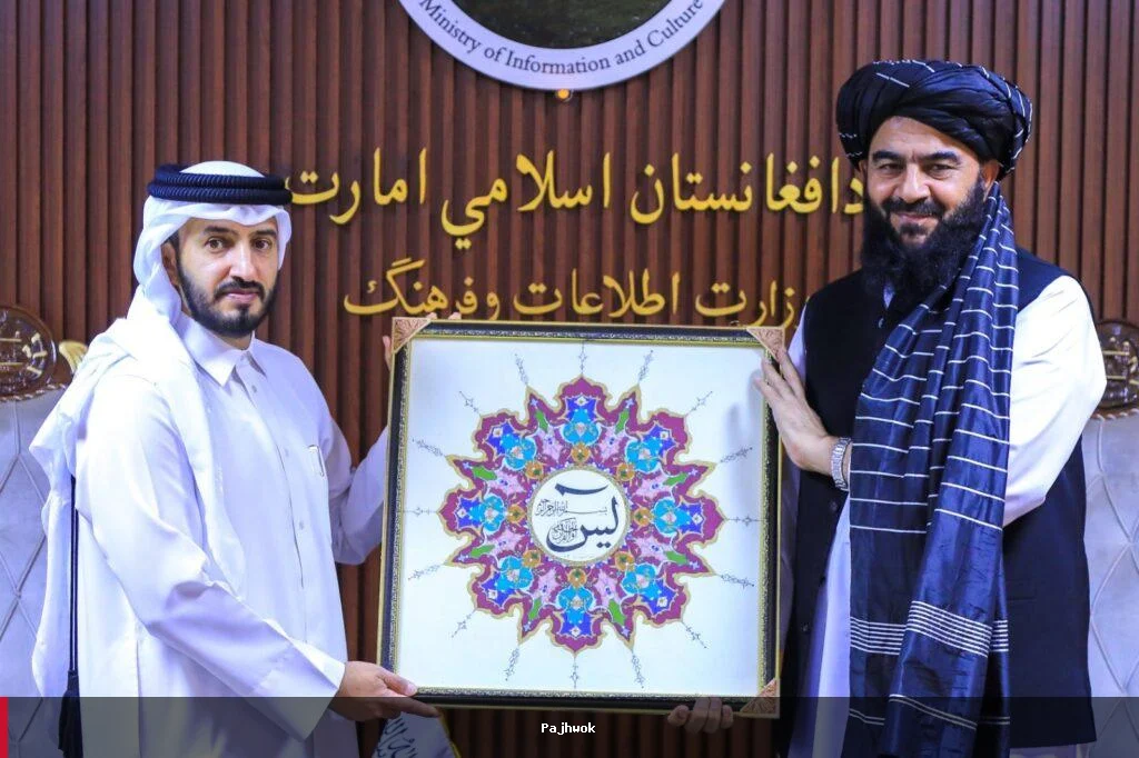 افغانستان او قطر د ګرځندوی په برخه کې د همکاریو د پیاوړتیا په موخه خبرې کړې