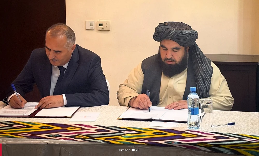 د افغانستان برشنا شرکت او د تاجیکستان پامیر انرژي د بدخشان لپاره د برښنا د تامینې تړون لاسلیک کړ