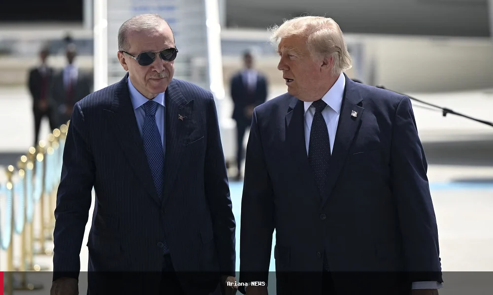 اردوغان ټرمپ ته د ایران سره د خبرو اترو د دوام غوښتنه وکړه