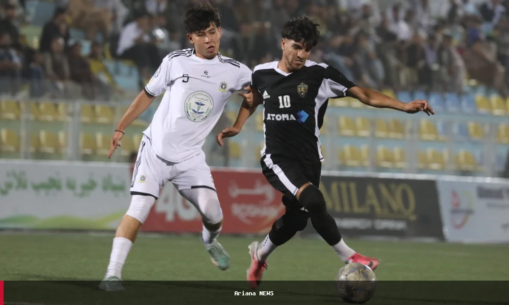 عمر زواک د آریانا FC پر وړاندې ۲-۰ بریالی شو