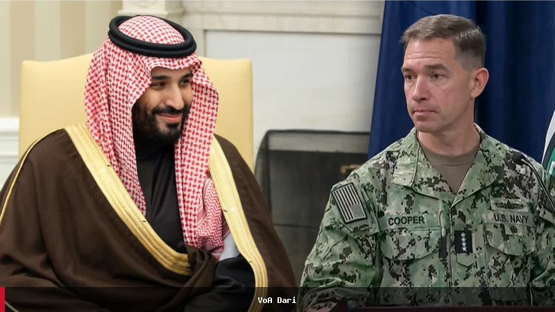محمد بن سلمان او د امریکایي ځواکونو قوماندان په جده کې سره وکتل
