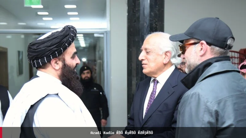 د طالبانو د بهرنیو چارو وزارت: متقی او خلیل‌زاد د افغانستان او امریکا ترمنځ د اړیکو پراختیا په اړه خبرې کړې
