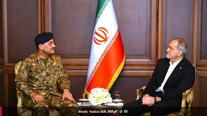 د پاکستان لوی درستیز د تهران سفر مخکې له ټرمپ سره ټلیفوني خبرې کړې