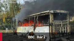 روسیې په اوکراین کې د مسافرو اتوبوسونو پر وړاندې هوایي برید وکړ