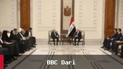 محمدباقر قالیباف د بغداد سفر کوي؛ ایران د شیعه ګروپونو د خلع سلاح لپاره هڅې کوي