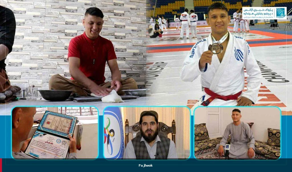 مصطفی وکیلي؛ افغان جوجیتسوکار چې د نانوايي کار سره هم ورزش ته دوام ورکوي