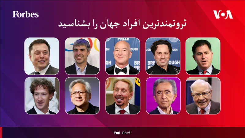 د نړۍ ۱۰ شتمنو کسانو لیست په ۲۰۲۶ کې