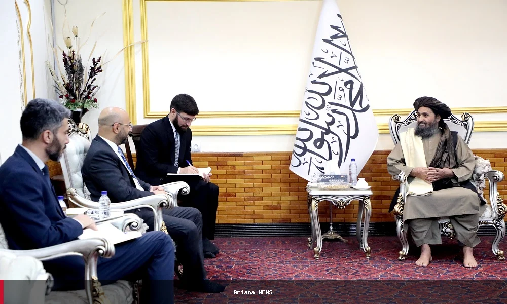 بارadar د ترکیې له سفیر سره د اقتصادي او سوداګریزو اړیکو پراختیا په اړه خبرې وکړې