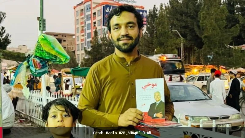 نصرت ارمان د آنلاین کتابونو د تحویلۍ له لارې د کتاب مینه والو ته اسانتیا برابروي