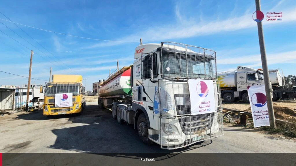 قطر د غزې لپاره د سون توکو د مرستې تړون لاسلیک کړ