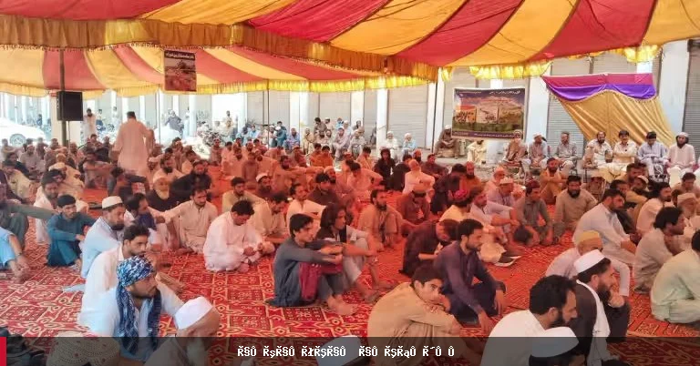 د تیراه بې‌ځایه شویو خلکو مشورتي جرګه له حکومت څخه د تړون د عملي کولو غوښتنه کوي